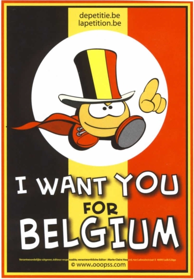 pétition pour l'unité de la belgique