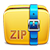 Zip button