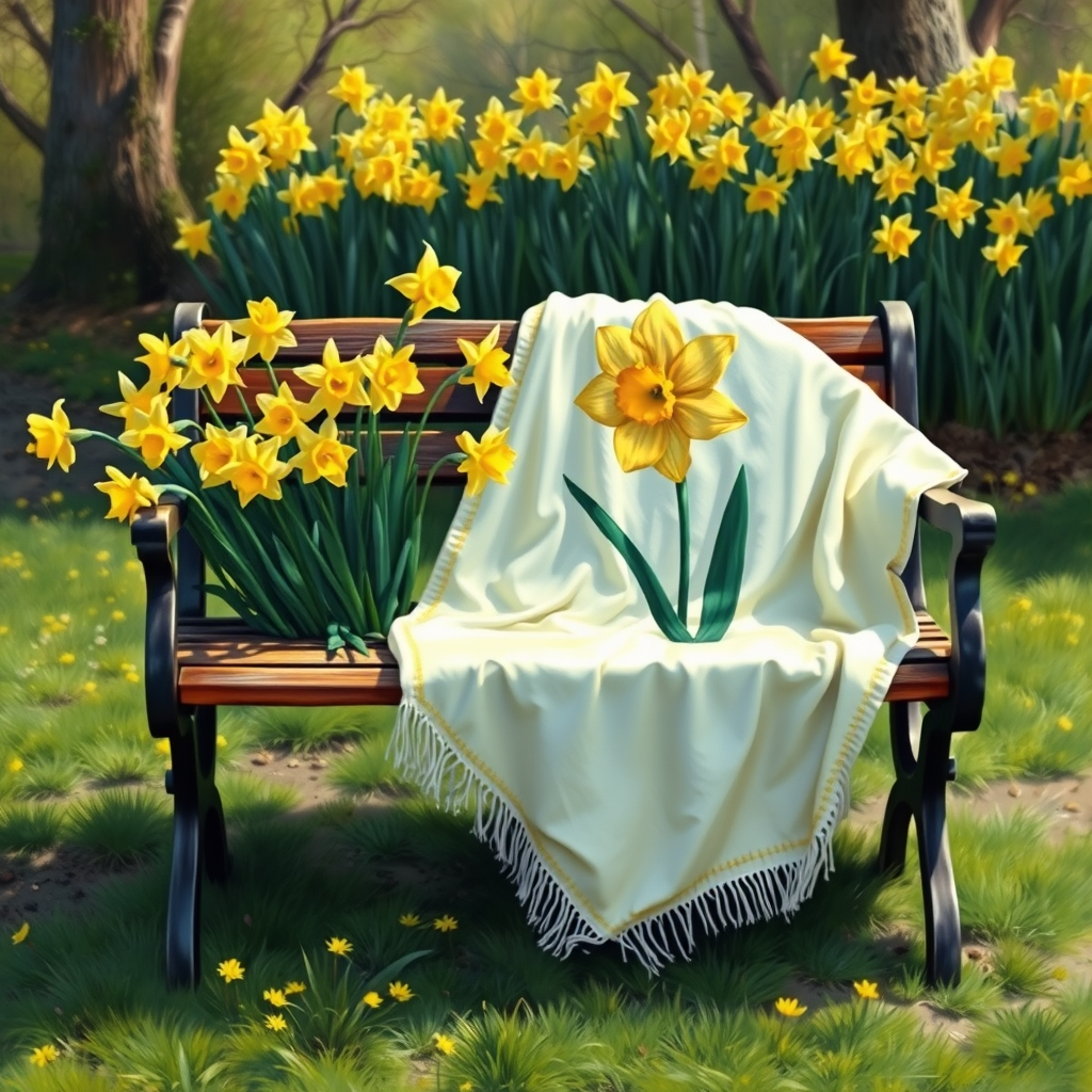 Spring Daffodil - Laura Re Art