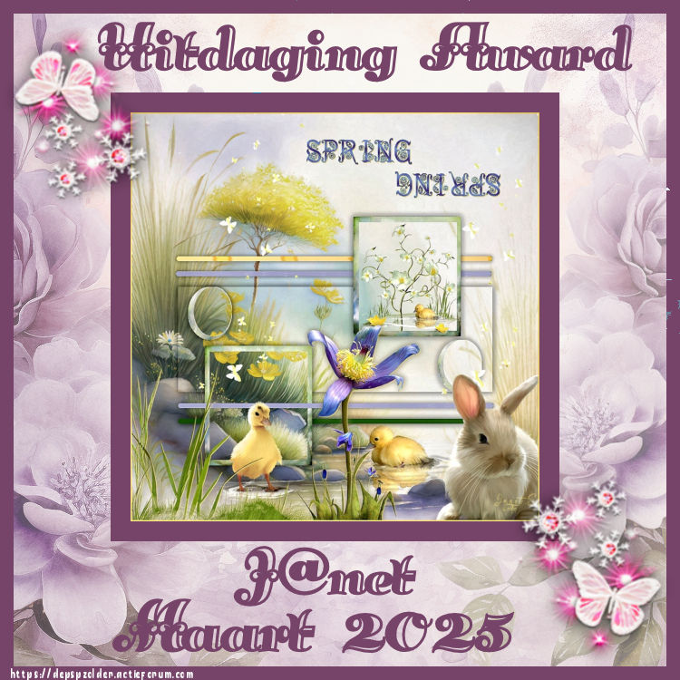 Uitdaging Award Maart 2025